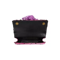 Best deal ❤️ KURT GEIGER LONDON Shoreditch Small Sequins Crossbody Purple/gold ⌛ -Luxury Women Shoes Shop unnamed file 846