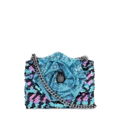 Best deal ❤️ KURT GEIGER LONDON Shoreditch Small Sequins Crossbody Purple/gold ⌛ -Luxury Women Shoes Shop unnamed file 850