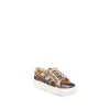 Coupon 😍 KURT GEIGER LONDON 👧 Girls' Mini Liviah Python-Embossed Platform Low Top 👟 Sneakers - Toddler, Little Kid, Big Kid Brown 💯 -Luxury Women Shoes Shop unnamed file 851