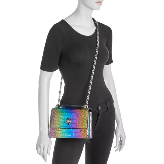 Wholesale 🤩 KURT GEIGER LONDON Shoreditch Ombré Croc Embossed Leather Crossbody Open Miscellaneous 🌟 4 Wholesale 🤩 KURT GEIGER LONDON Shoreditch Ombré Croc Embossed Leather Crossbody Open Miscellaneous 🌟 - Image 2