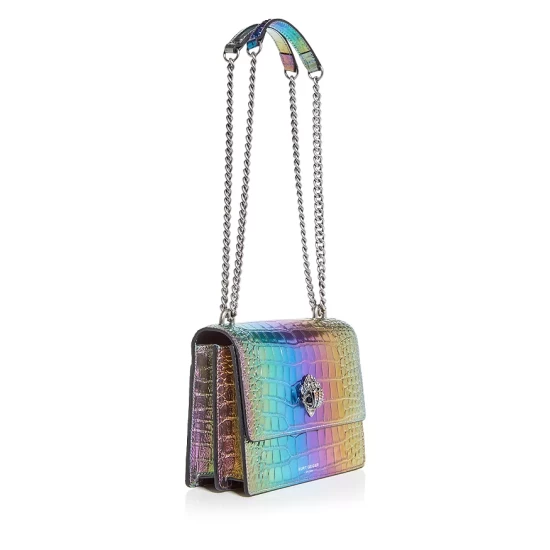 Wholesale 🤩 KURT GEIGER LONDON Shoreditch Ombré Croc Embossed Leather Crossbody Open Miscellaneous 🌟 6 Wholesale 🤩 KURT GEIGER LONDON Shoreditch Ombré Croc Embossed Leather Crossbody Open Miscellaneous 🌟 - Image 4