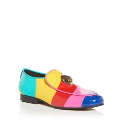 Flash Sale ⌛ KURT GEIGER LONDON 👩 Women's Holly Eagle Apron Toe Loafers Multi 🌟