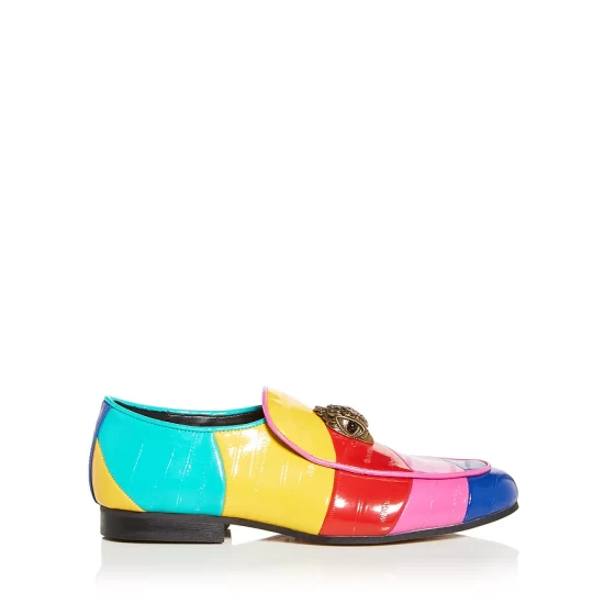 Flash Sale ⌛ KURT GEIGER LONDON 👩 Women's Holly Eagle Apron Toe Loafers Multi 🌟 4 Flash Sale ⌛ KURT GEIGER LONDON 👩 Women's Holly Eagle Apron Toe Loafers Multi 🌟 - Image 2