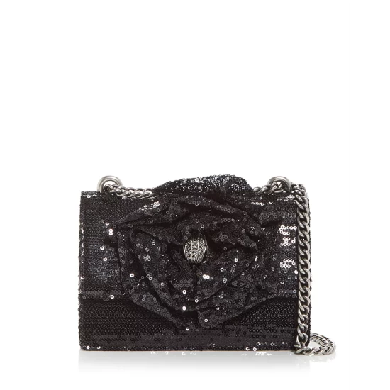 Cheap โ KURT GEIGER LONDON Shoreditch Small Leather Crossbody Black Sequin ๐ 8 Cheap โ KURT GEIGER LONDON Shoreditch Small Leather Crossbody Black Sequin ๐ - Image 6