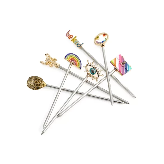 Cheapest 🎉 KURT GEIGER LONDON Rainbow Cocktail Pick Set - 150th Anniversary Exclusive Multi 💯 4 Cheapest 🎉 KURT GEIGER LONDON Rainbow Cocktail Pick Set - 150th Anniversary Exclusive Multi 💯 - Image 2