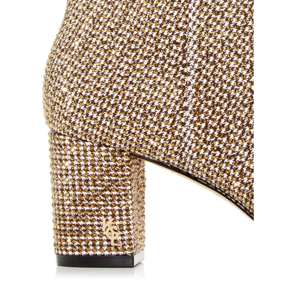 Hot Sale ๐ KURT GEIGER LONDON ๐ฉ Women's Burlington Block Heel Booties Dark Beige ๐ 7 Hot Sale ๐ KURT GEIGER LONDON ๐ฉ Women's Burlington Block Heel Booties Dark Beige ๐ - Image 5