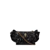 Hot Sale 🧨 KURT GEIGER LONDON Kensington Mini Ruffled Sequins Crossbody Black/gold 🛒 -Luxury Women Shoes Shop unnamed file 901