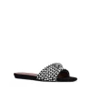Discount 🥰 KURT GEIGER LONDON 👩 Women's Kensington Slip On Embellished Flat 🩴 Sandals Charcoal ✨ -Luxury Women Shoes Shop unnamed file 925