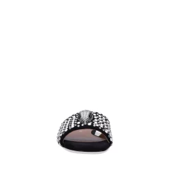 Discount 🥰 KURT GEIGER LONDON 👩 Women's Kensington Slip On Embellished Flat 🩴 Sandals Charcoal ✨ -Luxury Women Shoes Shop unnamed file 928