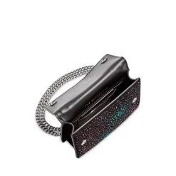 Promo 🥰 KURT GEIGER LONDON Shoreditch Small Embellished Velvet Crossbody Charcoal 🤩 -Luxury Women Shoes Shop unnamed file 933