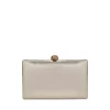 Best Pirce 👏 KURT GEIGER LONDON Kensington Metallic Leather Clutch Gold/gold 🎁 -Luxury Women Shoes Shop unnamed file 935