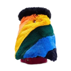 New 🎉 KURT GEIGER LONDON Rainbow Faux Fur 🦮 Dog 🧥 Coat - 150th Anniversary Exclusive Multi 😀 -Luxury Women Shoes Shop unnamed file 955