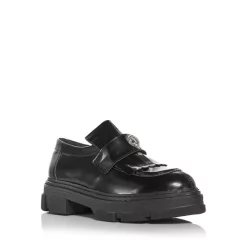 Coupon 👏 KURT GEIGER LONDON Bird Eagle Lug Platform Loafers Black 💯