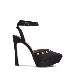 Discount 👍 KURT GEIGER LONDON 👩 Women's Octavia Pointed Toe Crystal Embellished High Heel Platform Pumps Black ❤️ -Luxury Women Shoes Shop unnamed file 969