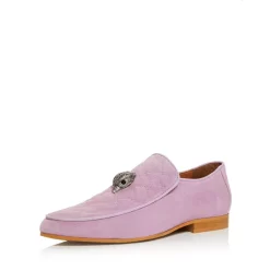 Best reviews of ✔️ KURT GEIGER LONDON Men's Hugh Eagle Head Quilted Slip On Loafers Pastel ✔️
