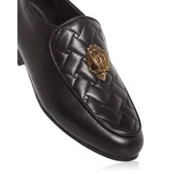 Deals ⭐ KURT GEIGER LONDON 👩 Women's Holly Eagle Apron Toe Loafers Black 🛒 -Luxury Women Shoes Shop unnamed file 988
